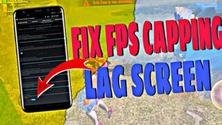 Fix 60Fps Capping In All Devices!😬 Free Fire Fix Lag Screen