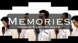 Memories (Maroon 5 Snippet cover) | JustinJ Taller