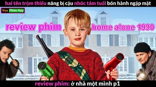 Chết Cười với những cái bẫy Khắm Lọ của cậu bé - review phim hài ở nhà một mình 1