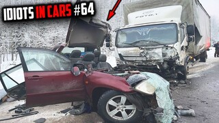 Idiots in Cars & Hard Car Crashes 2023 - Compilation #64