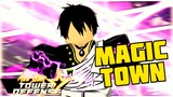 BEATING ZEREF + GETTING NEW MOUNT IN MAGIC TOWN | All Star Tower Defense