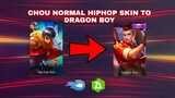 NEW Chou Normal Skin To Chou Dragon Boy Revamp Skin Script - Full Effect - Tutorial | Mobile Legends
