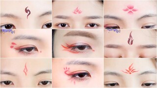 Hướng dẫn tips makeup trang điểm mắt, chu sa cosplay cổ trang Trung Quốc🇨🇳  - Nhã Di Các