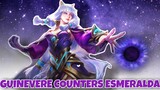 GUINEVERE COUNTERS ESME - DON'T BAN ESME GLORY RANK - AMETHYST DANCE - MOBILE LEGENDS