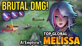 MELISSA BEST BUILD 2022 | TOP GLOBAL MELISSA GAMEPLAY | MOBILE LEGENDS✓