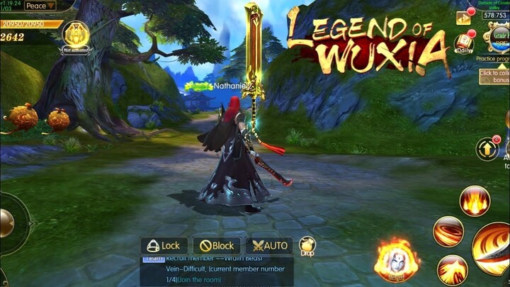 Legend OF Wuxia Gameplay (OPEN WORLD MMORPG) Android/IOS