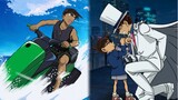 Conan M27 Theatrical Edition Kidd VS Heiji's two trailers, Kidd and Heiji each have their own speech