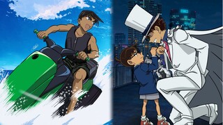 Conan M27 Theatrical Edition Dua trailer Kidd VS Heiji, Kidd dan Heiji masing-masing punya pidatonya