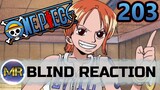 One Piece Episode 203 Blind Reaction - NAMI BEING NAMI :D