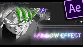 After Effects/ Rainbow Effect Tutorial