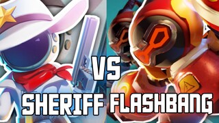 ADU MEKANIK! SHERIFF VS FLASHBANG!