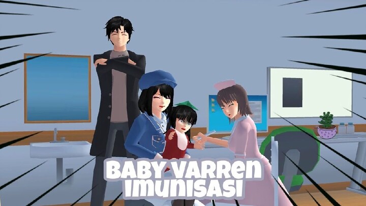 BABY VARREN IMUNISASI || DRAMA SAKURA SCHOOL SIMULATOR