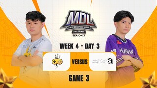 MDL PH S3 W4D3 S1G3 GLAD VS MNNA