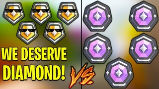 Valorant: 5 Gold who think they deserve Diamond VS 5 Actual Diamonds!