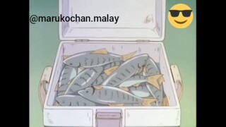 Kisah emak memasak salmon rebus manis chibi maruko chan malay