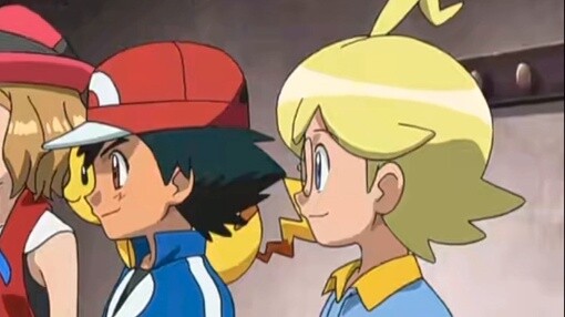 Serena really wants to go back to Pallet Town with Xiaozhi, and a blush appears on her face!