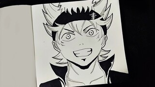 Yuk Liat  Cara Gambar Asta Black Clover💯🔥