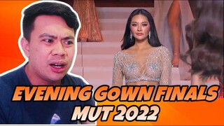 ATEBANG REACTION | MISS UNIVERSE 2022 FINALS EVENING GOWN COMPETITION #missuniversethailand 2022