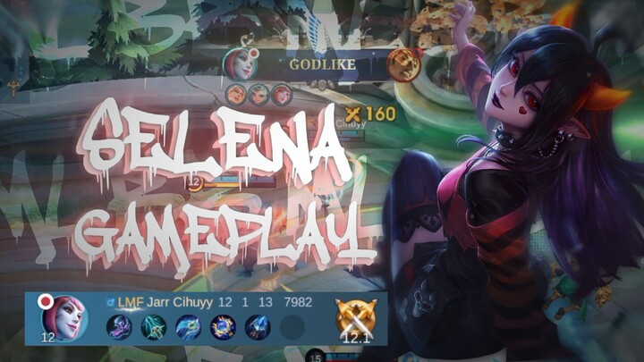 MLBB Gameplay Selena mid lane