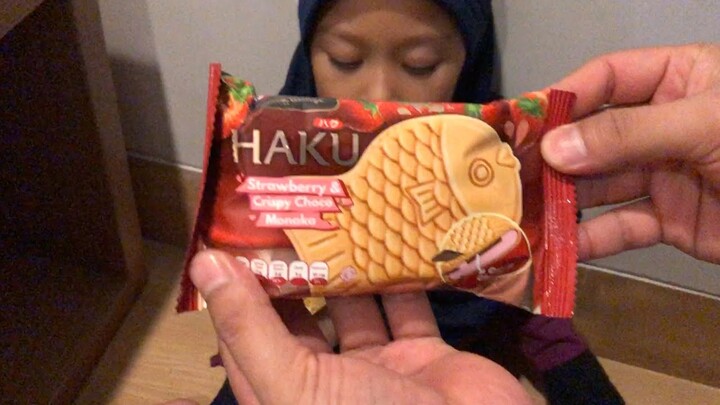 Cita Icip Es Krim Ikan-ikanan 💙 Ice Cream Unik Enak Rasa Cokelat Stroberi