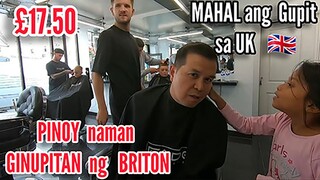 PINOY naman ang Ginupitan ng ARTISTAHING BRITON | Bimbo Cornejo Vlogs | Life in the UK