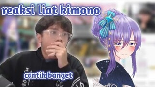 reaksi bang al liat kimono moona