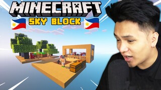 MAG BUILD NG FARM SA LANGIT | Minecraft ONE BLOCK/SKY BLOCK #2 (TAGALOG)