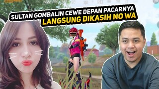 SULTAN GOMBALIN RANDOM CEWE DI DEPAN PACARNYA, LANGSUNG DIKASIH WA