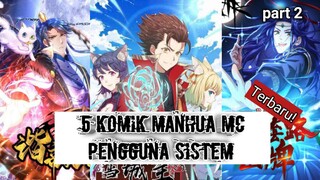 5 REKOMENDASI KOMIK MANHUA DENGAN MC PENGGUNA SISTEM