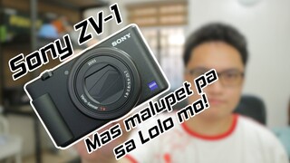 Mas Malupet pa sa Lolo mo - Sony ZV-1 Unboxing and First Impressions! (Tagalog)