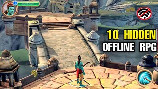 Top 10 HIDDEN OFFLINE RPG games that you NEVER PLAYED on Android & iOS for Low spec phone Games