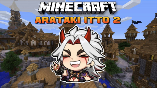 Arataki Numero Uno Itto but in Minecraft