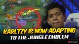KARLTZY IS NOW ADAPTING TO THE JUNGLE EMBLEM...😱