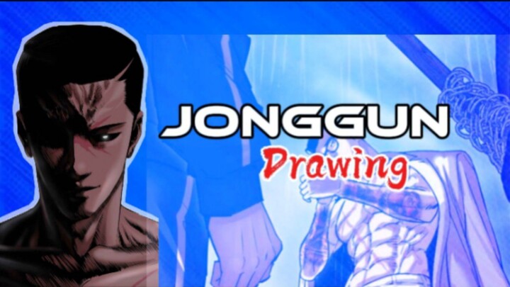 drawing jonggun lookism