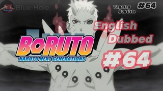 Boruto Episode 64 Tagalog Sub (Blue Hole)