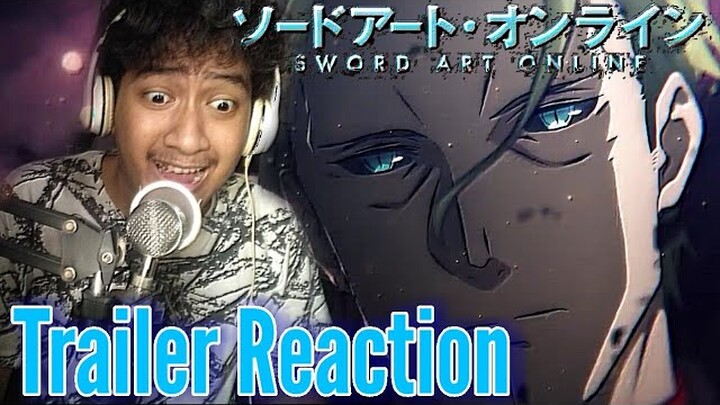 REACTION TRAILER SWORD ART ONLINE S3 FINAL COUR [INDONESIA]