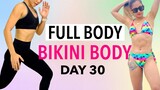BIKINI BODY IN 30 DAYS DAY 30 | HIIT WORKOUT FOR FAT LOSS | FULL BODY WORKOUT AT HOME NO EQUIPMENT