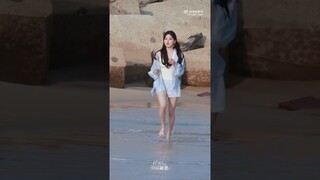 Zhao Lusi FanCam 15.03.23 | Lusi in Sanya for business shooting for Pepsi