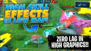 Config High Skill Effects in Low Settings - How to get High Skill Effects in Low Graphics | MLBB