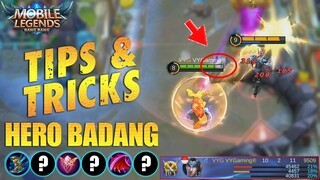 SIAP BELI HERO BADANG? YUK SIMAK PENJELASAN, TIPS & TRICKS, DAN BEST BUILD NYA - MOBILE LEGENDS