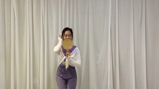 [Dream Back to Jiangning] Check in on the first day of learning the classical round fan dance on 8.9