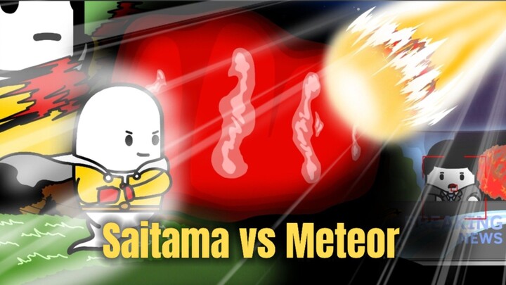 Saitama menangkal Meteor! EZ deck!