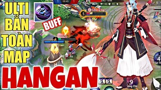 Onmyoji Arena | Hangan bất ngờ được BUFF cực mạnh bắn Ulti toàn map leo Rank cực phê !!!