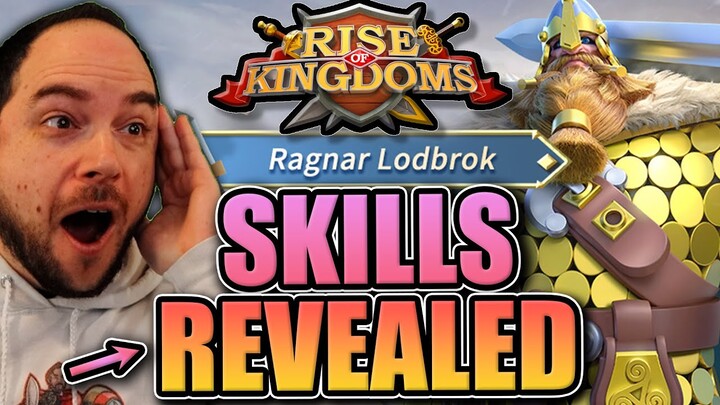 Ragnar Prime is a Vampire? [new drain skill looks OP!] Rise of Kingdoms