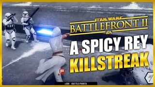 Sweet Baby Rey 🥵 Heats Up Starkiller Base Battlefront 2 Gameplay