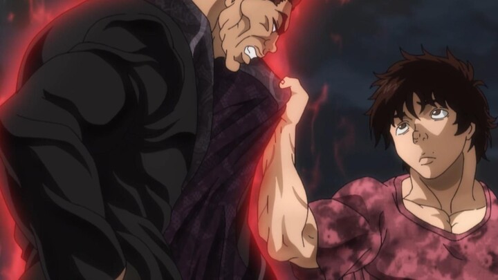 Baki and his son battle chapter 5: After the warmth, the battle between Baki and Yujiro begins!