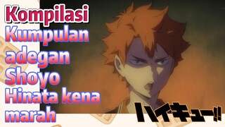 [Haikyuu!!] Kompilasi | Kumpulan adegan Shoyo Hinata kena marah