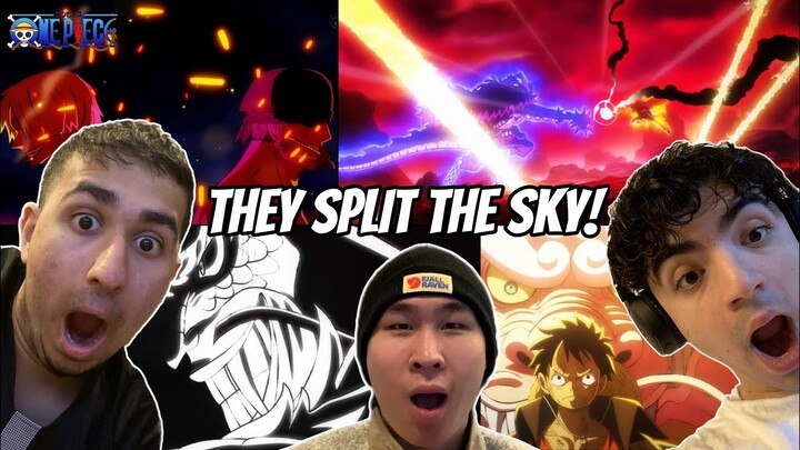 LUFFY AND KAIDO SPLIT THE SKY!! | ONE PIECE EPISODE 1051 REACTION