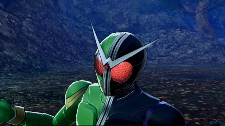 Kamen Rider W melawan Greedy One, Eiji berubah menjadi Oz lagi, dan keluarga Sonosaki dibangkitkan