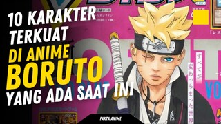 10 Karakter Terkuat Di Anime Boruto yang ada saat ini